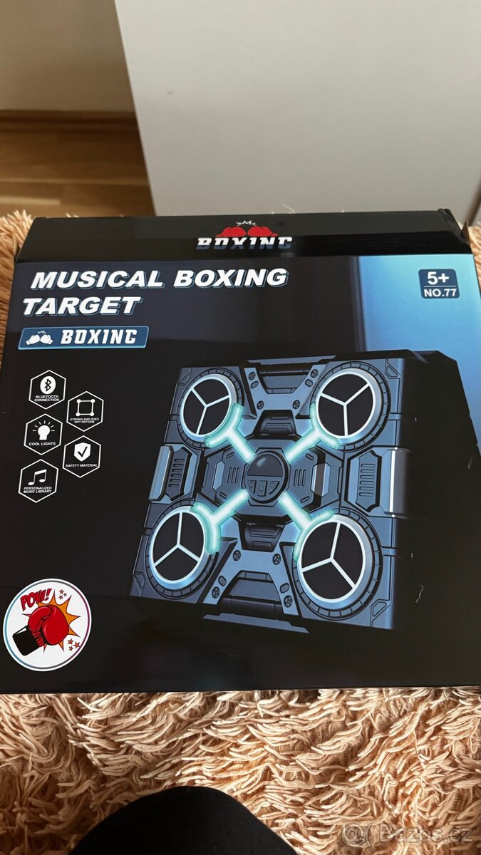 Boxovací deska se světelnými efekty a hudbou - 3