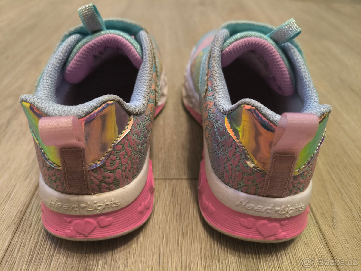 Dětská svítící obuv Skechers vel. 31 - 3