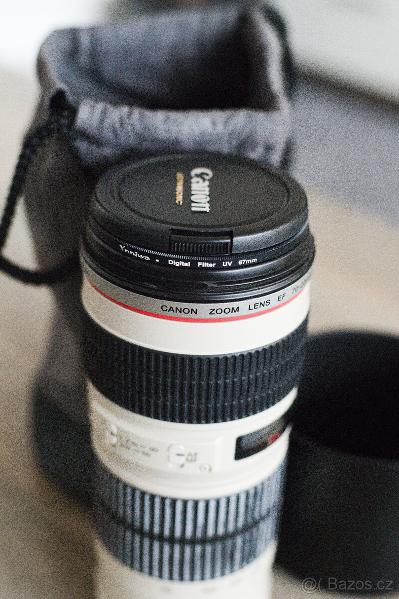 Canon EF 70–200mm f/4 L USM – špičkový teleobjektiv + UV - 3
