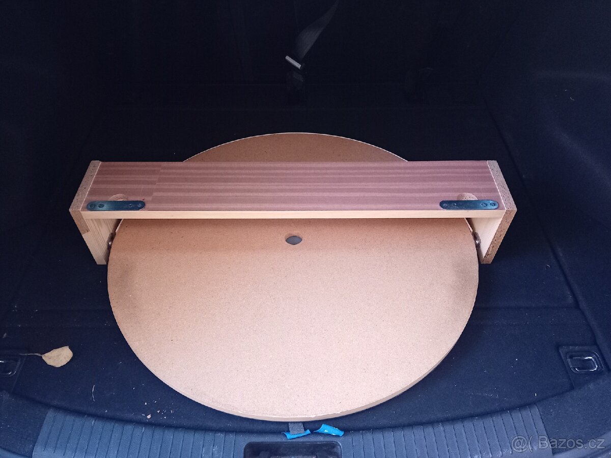 Velke kruhove nastenne zrcadlo 70cm - 3