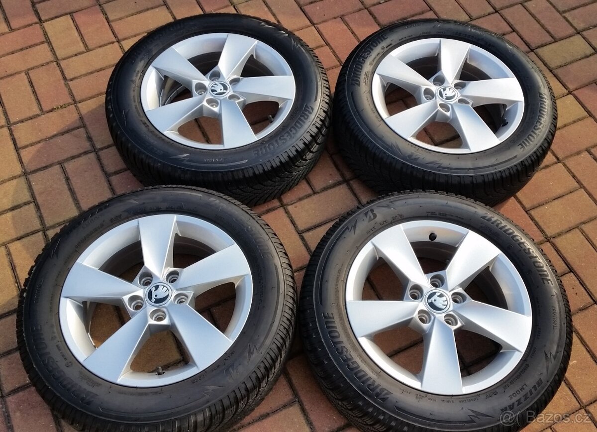 Zimní sada ŠKODA Fabia 4 5x100 R15 pneu 185/65/15 r.2024 - 3