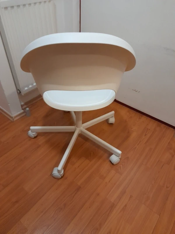 Ikea Loberget otočná židle, bílá - 3