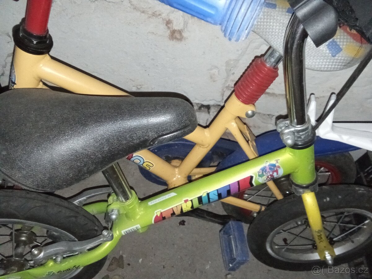 Prodám dětské odrážedlo, kolo a koloběžku - 3