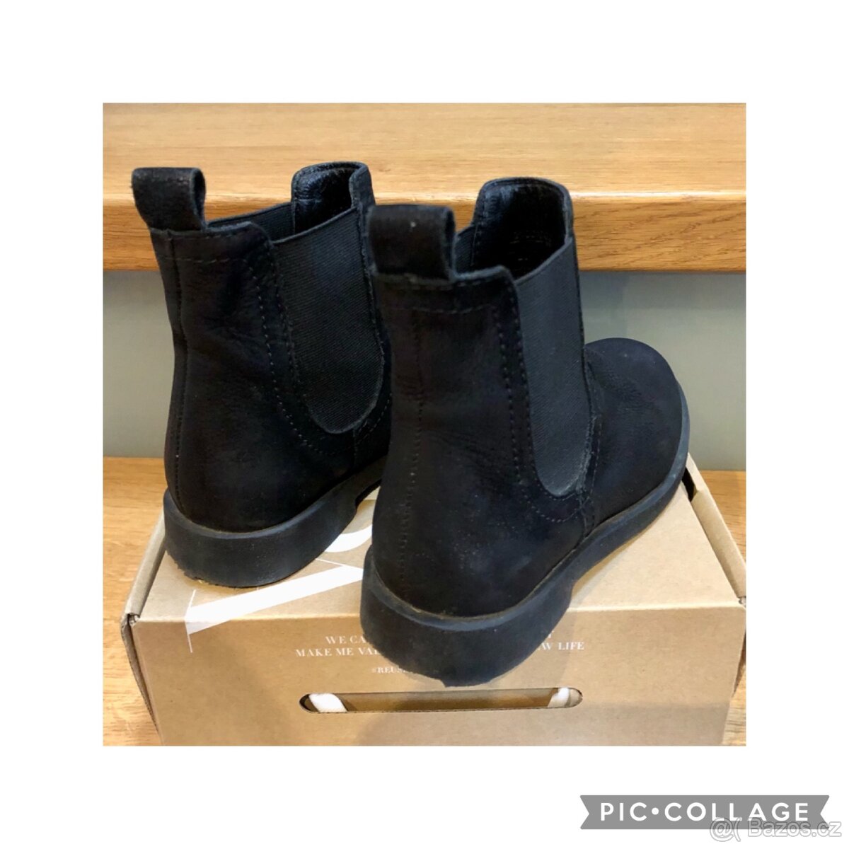 Kožené boty Zara 29 - 3