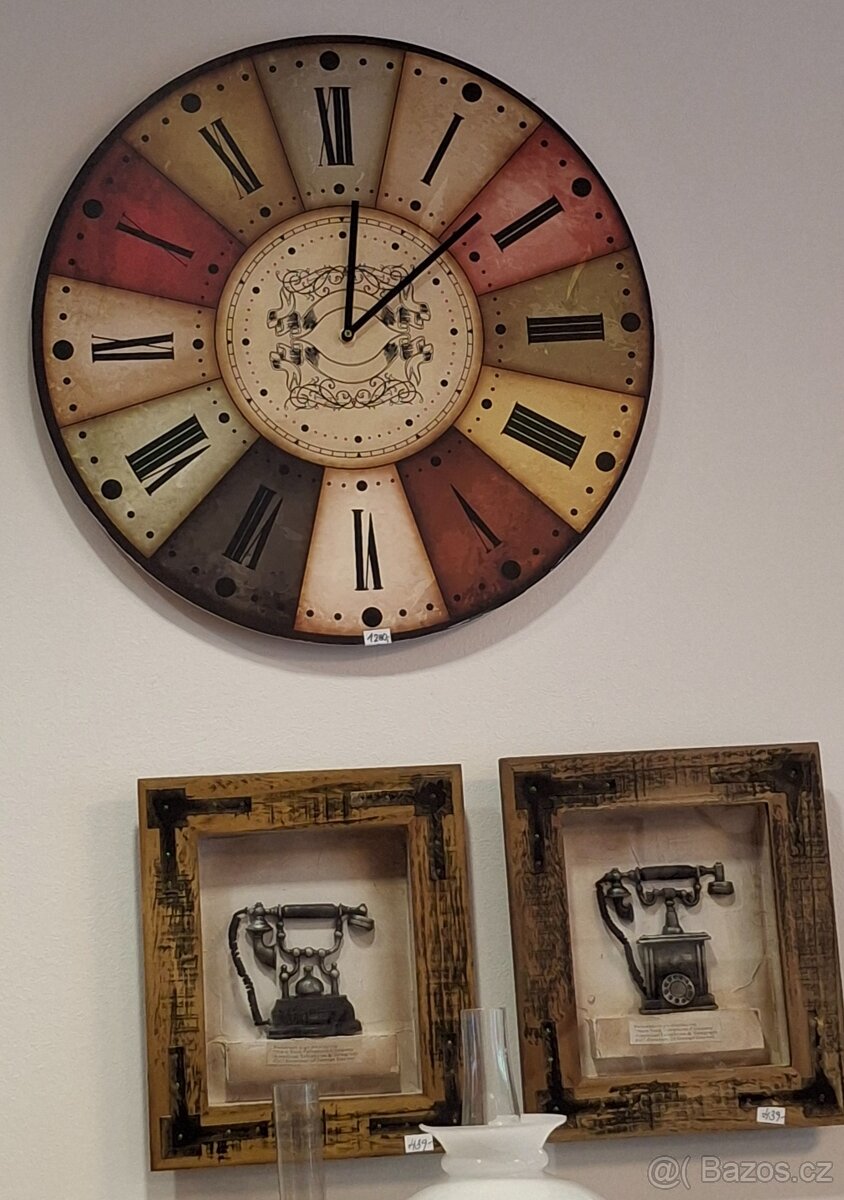 Nástěnné hodiny různé typy - vyberte - 3
