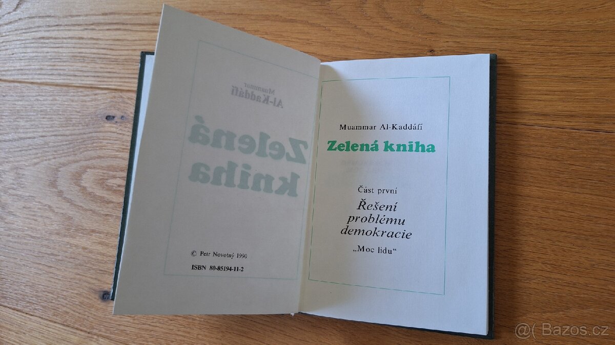 Zelená kniha - 3