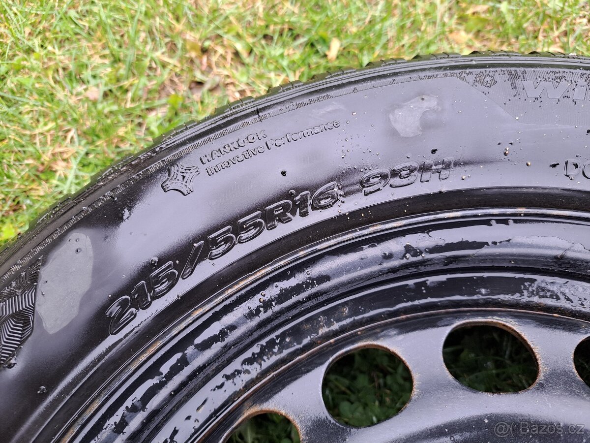 zimní sada 215/55/16 s roztečí 5x112 - 3