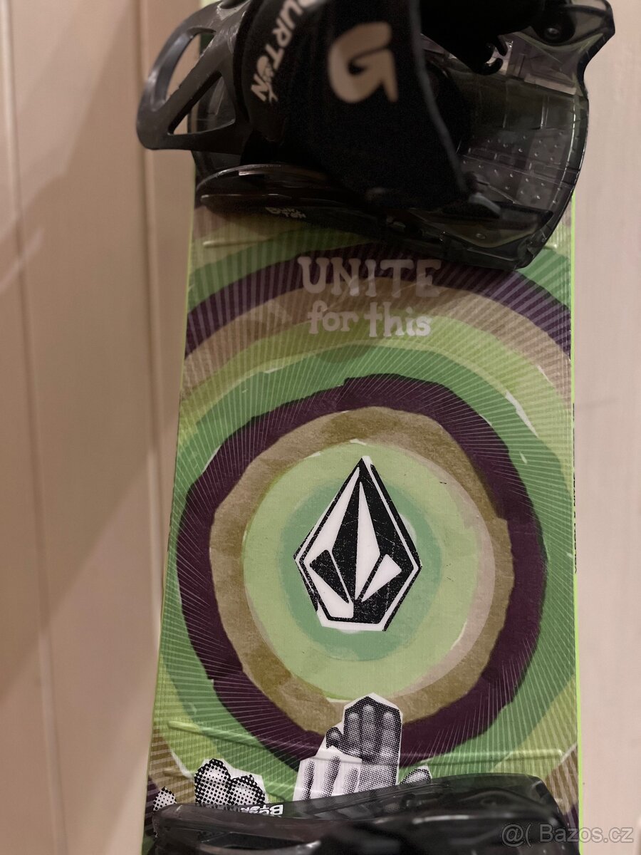 Nabízím prkno NITRO/VOLCOM 106cm, Burton Groom kombinace XSs - 3