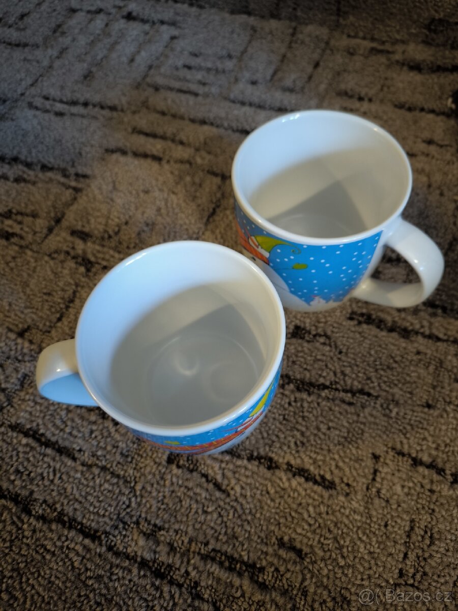 Dva hrnky se sněhuláky - 3