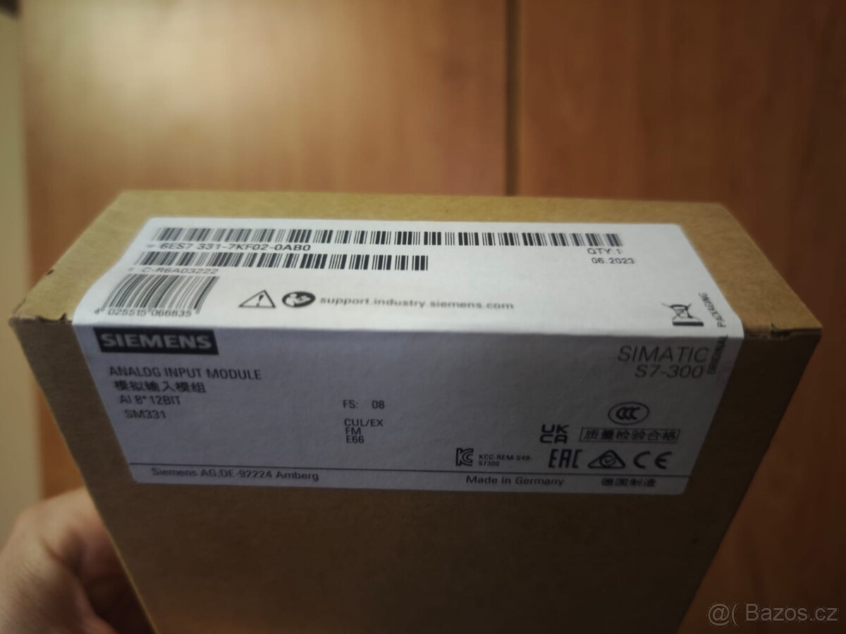 Siemens S7-300 nová originál neotevřená karta AI8 - 3