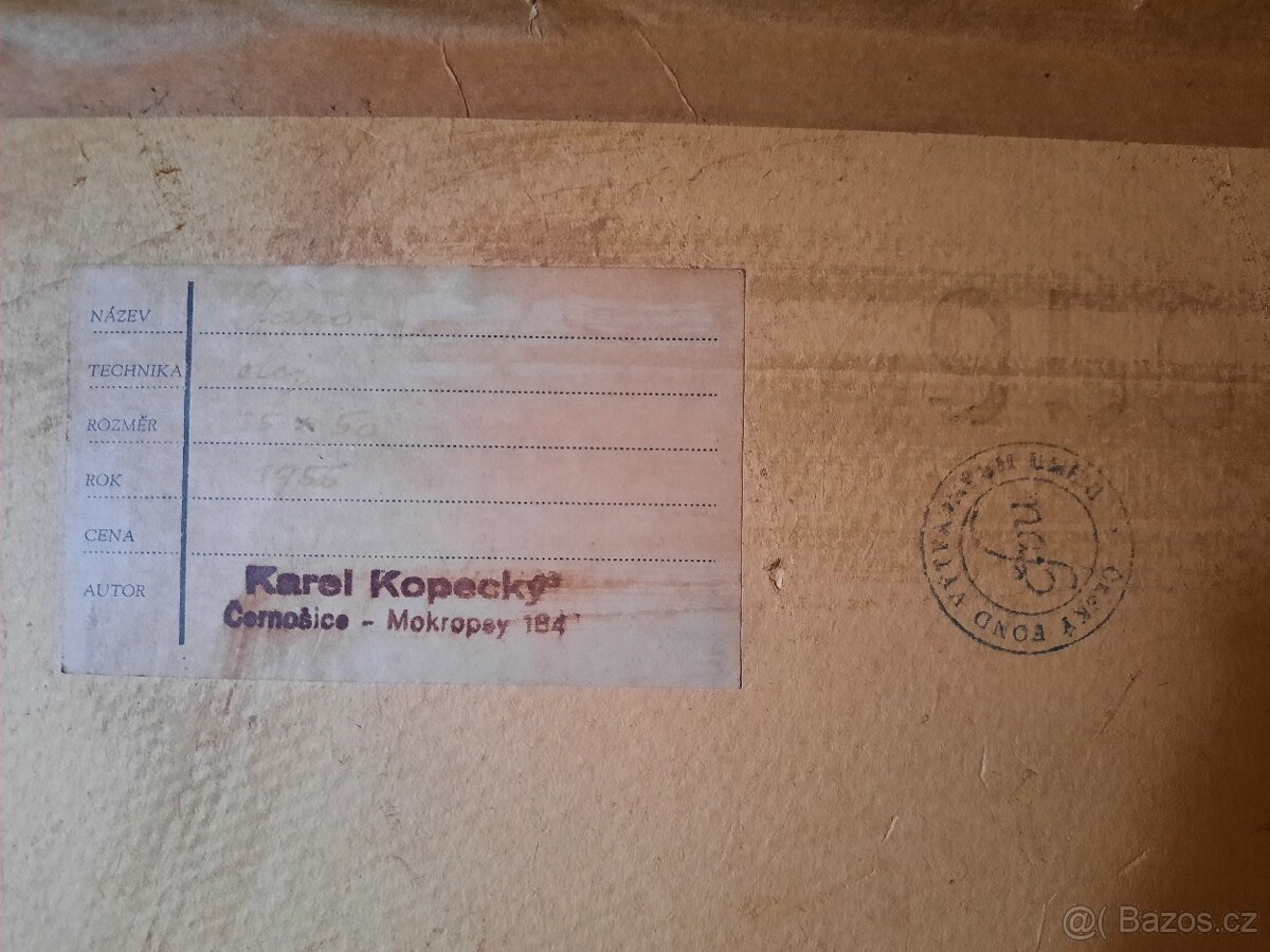 Obraz krajina - Kopecký - 3