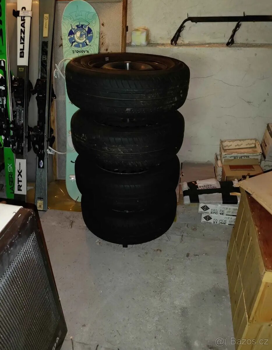 185/70 R14 88T - pneu + disky - 3