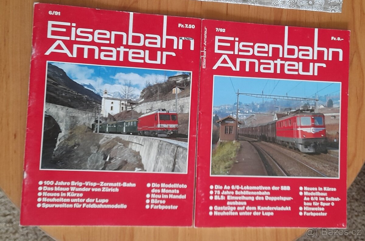 Eisenbahn Amateur, dovoz Ch (železnice) - 3