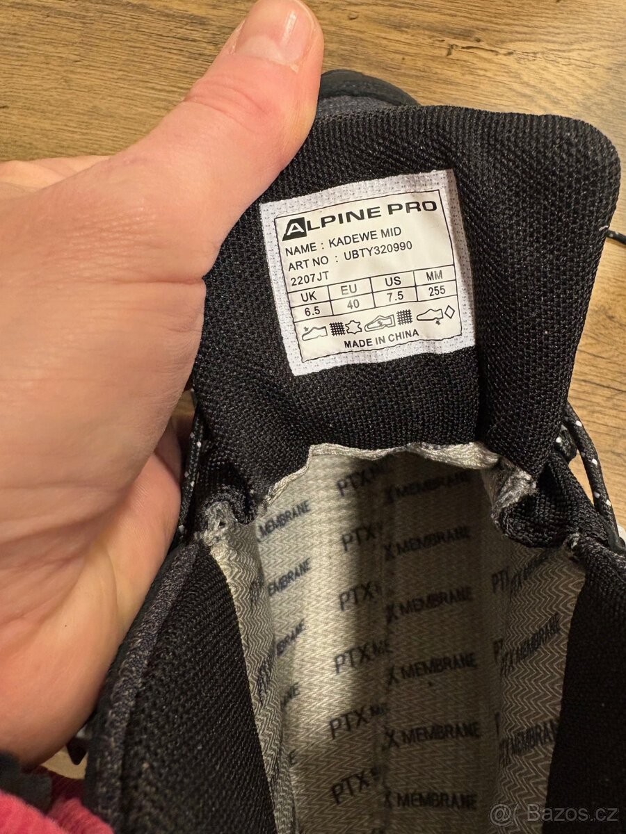 ALPINE PRO Trekove boty - 3