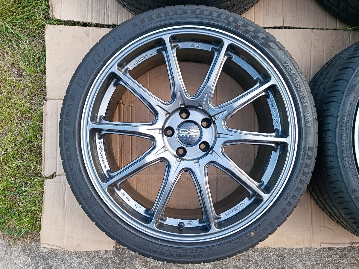 Prodám 21" OZ Racing HyperXT HLT (21x9, ET37, 5x112) - 3