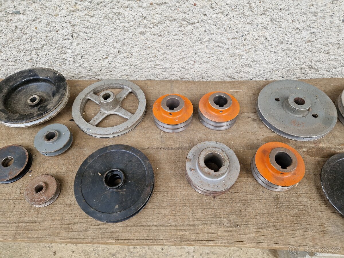 Řemenice pro elektromotory 15 ks - 3