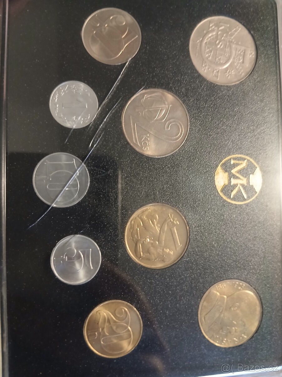 Sada Československých mincí 1992 - 3