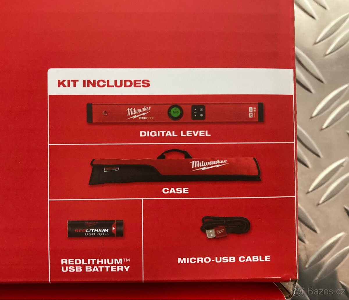 Aku digitální vodováha Milwaukee Digital Level 60 cm - 3