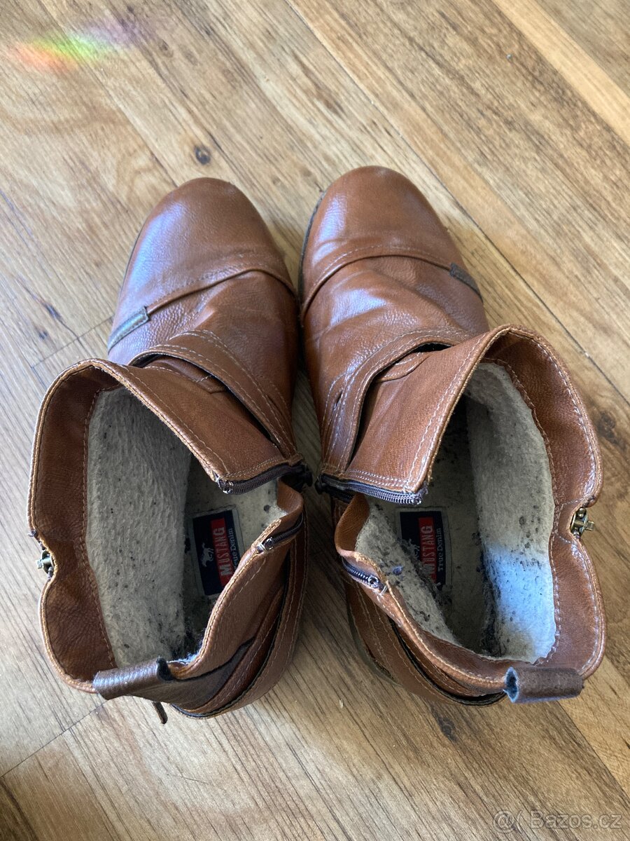 Zimní kožená obuv - 3