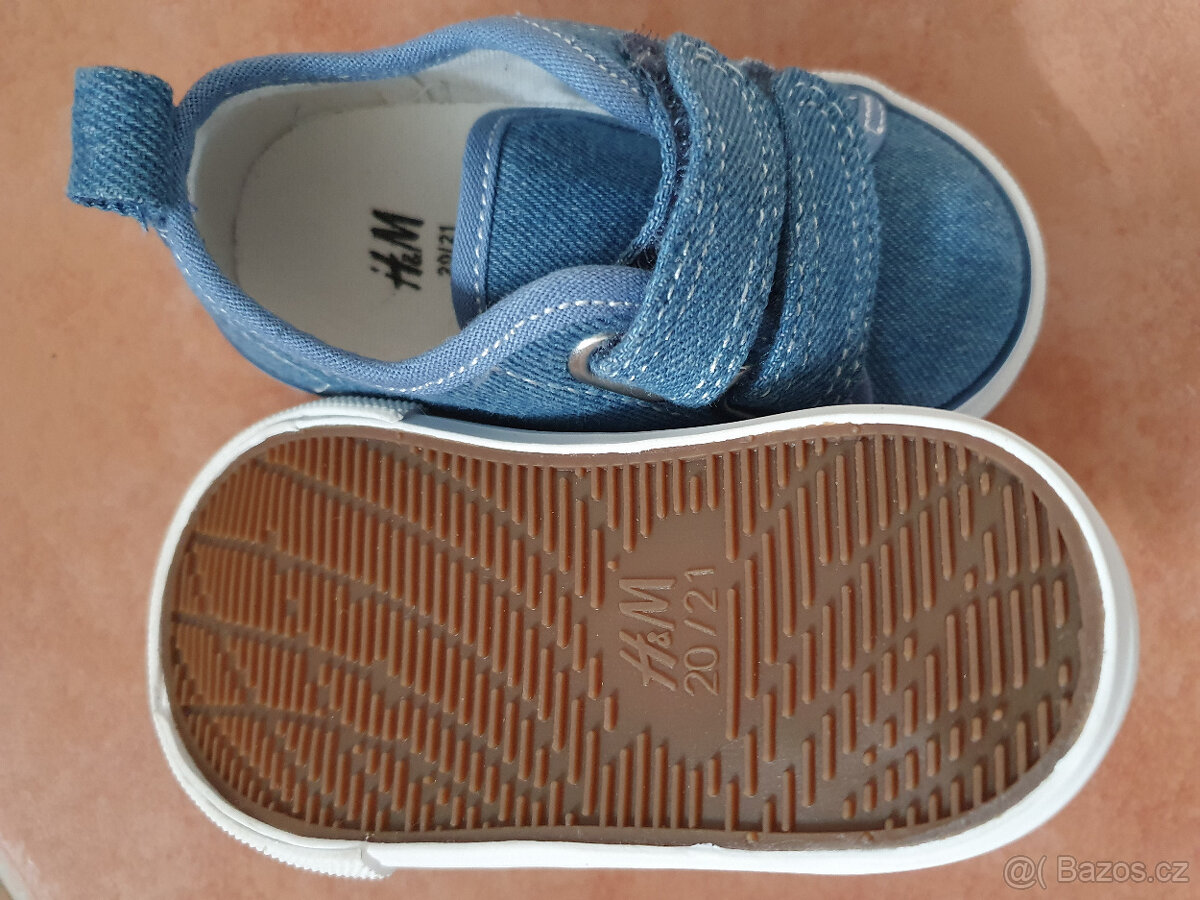 Boty, tenisky - velikost 20/21 - nové nenošené - 3