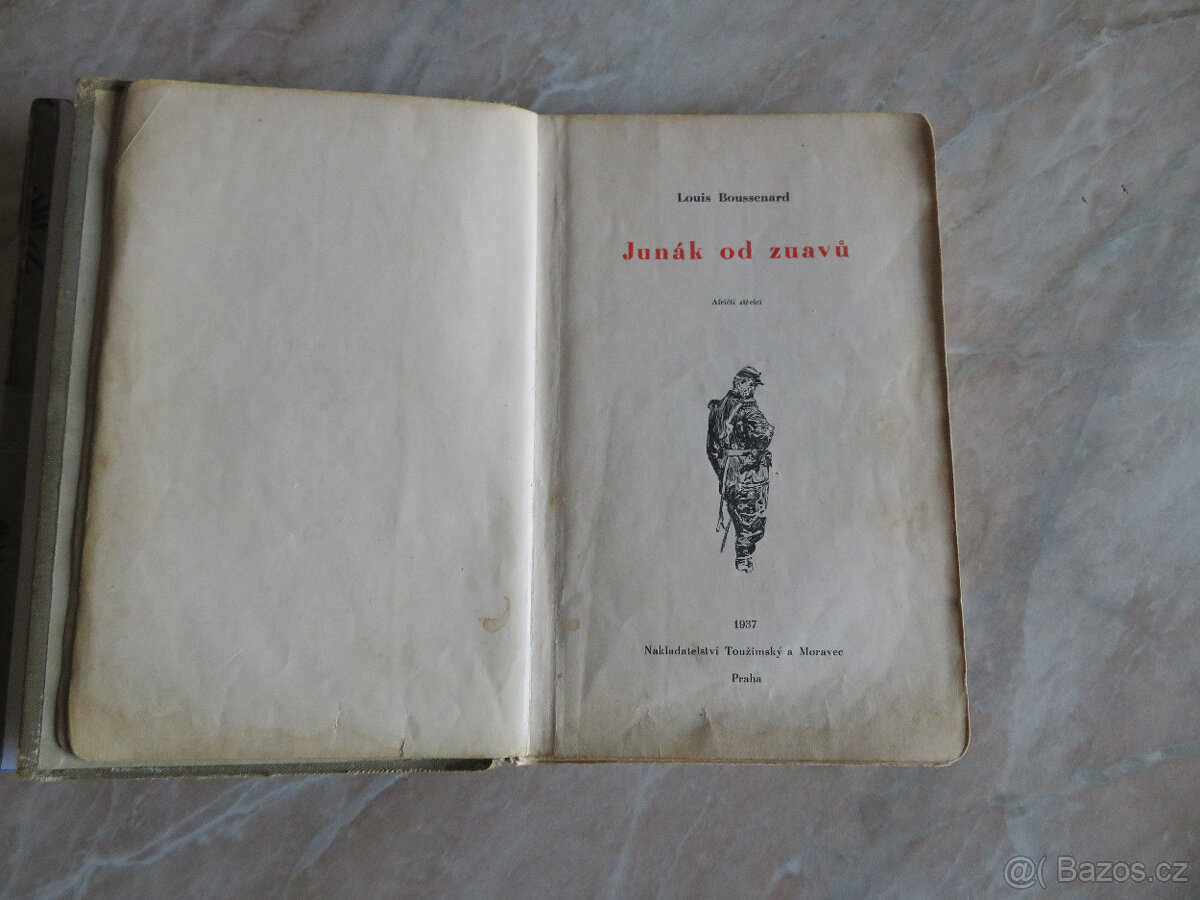 DOBRODRUŽNÉ, Junák od Zuavů 1937, il.BURIAN - 3