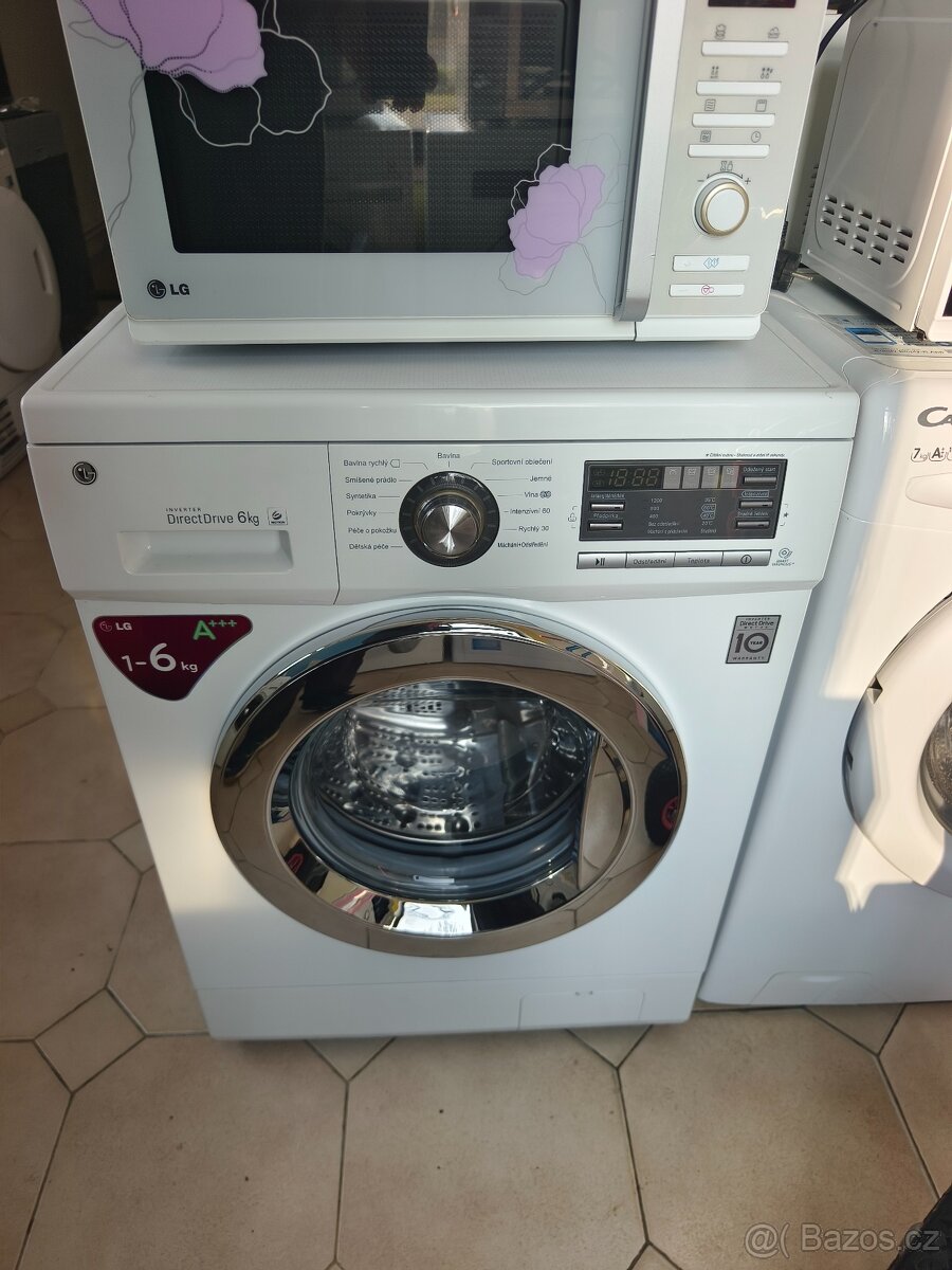Pračka LG F6296ND, 6kg, A+++, 1200ot., motor DD, záruka 1/2r - 3