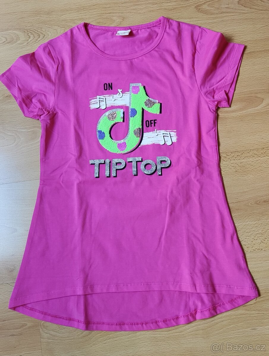 Dívčí tríčka 5x 152, 1x 146 - 3