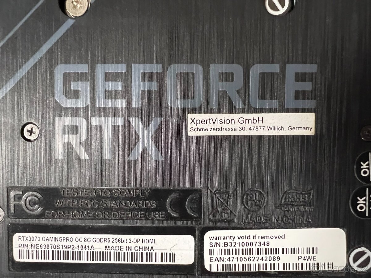 Palit RTX 3070 GamingPro 8 Gb - 3