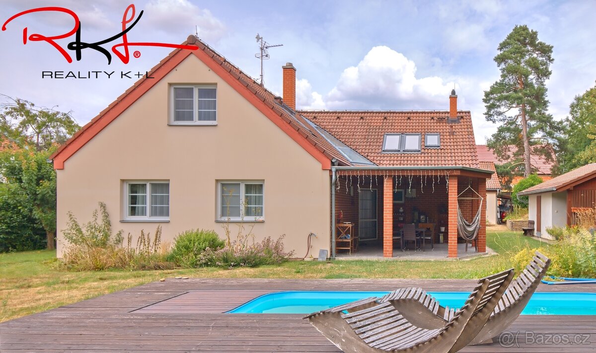 Prodej, dům s bazénem, zahrada, Černouček, Roudnice nad Labe - 3