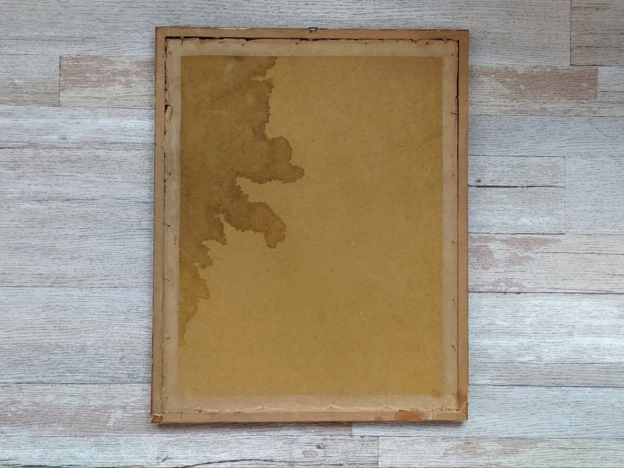 Originál zarámovaná fotografie Wehrmacht velký formát - 3