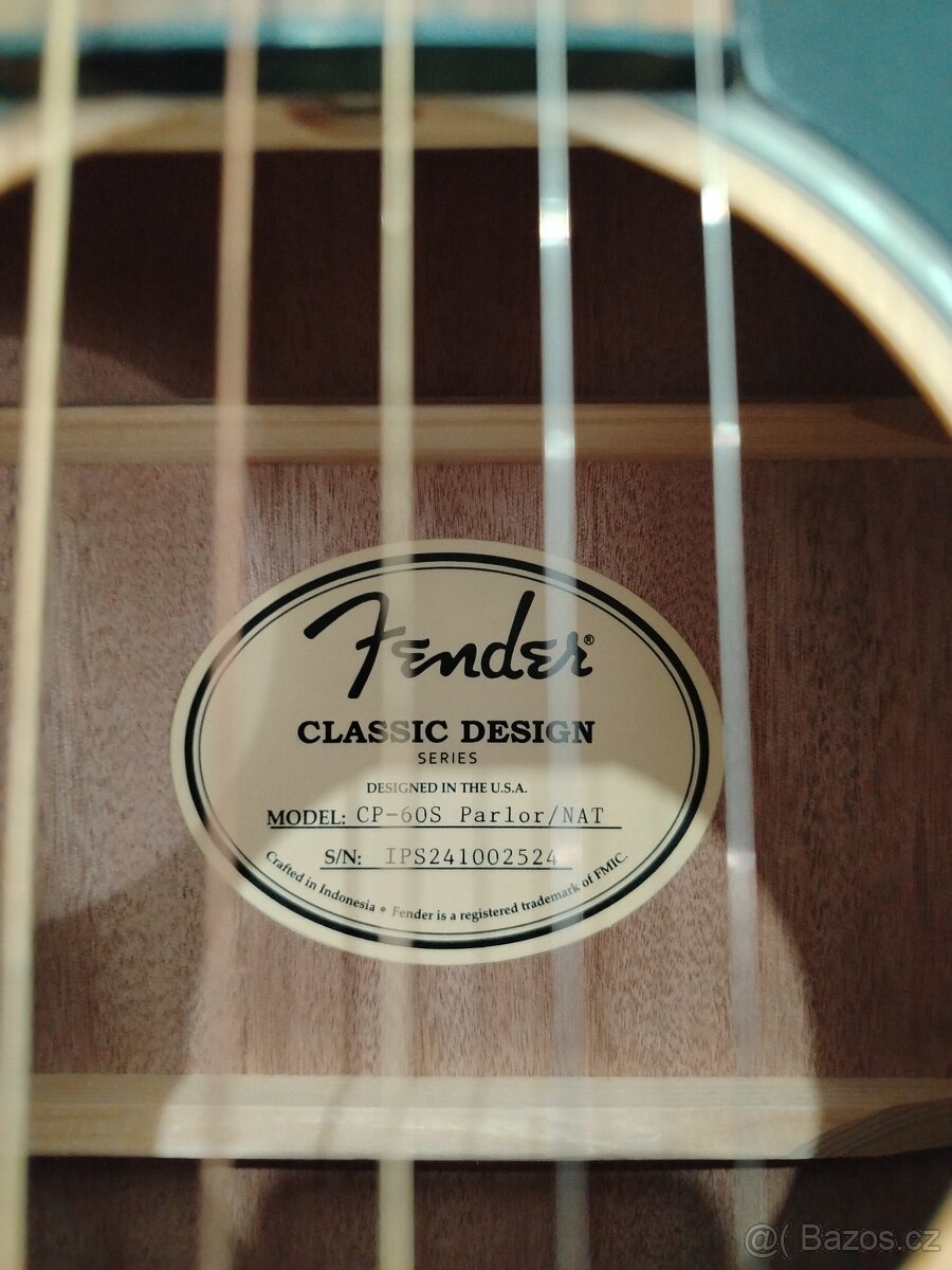 Kytara Fender akustická - 3