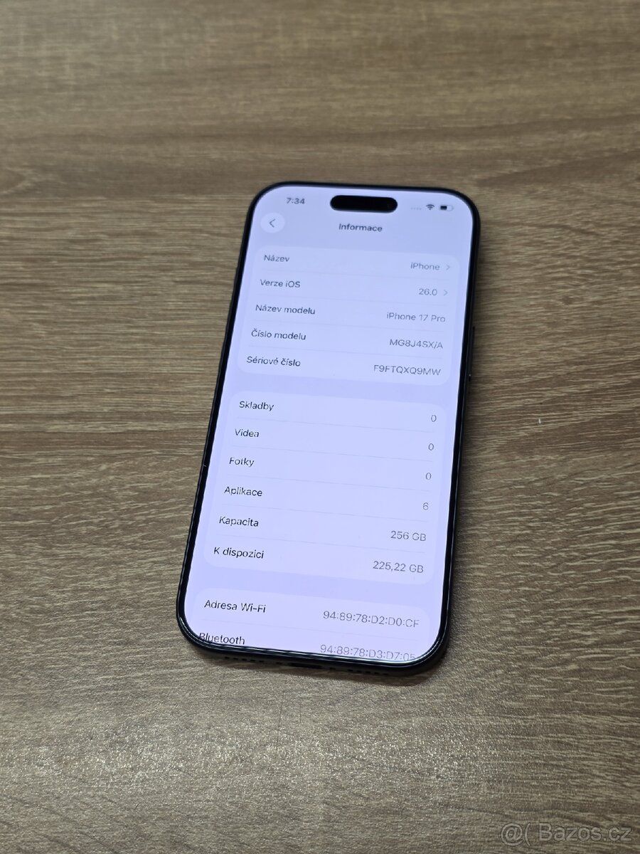 iPhone 17 pro 256GB NEPOUŽITÝ (kupovaný 20.12.2025) - 3