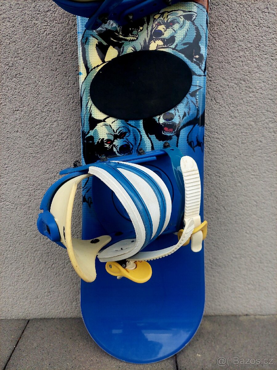 Dětský snowboard YUKON, 105 cm + boty - 3