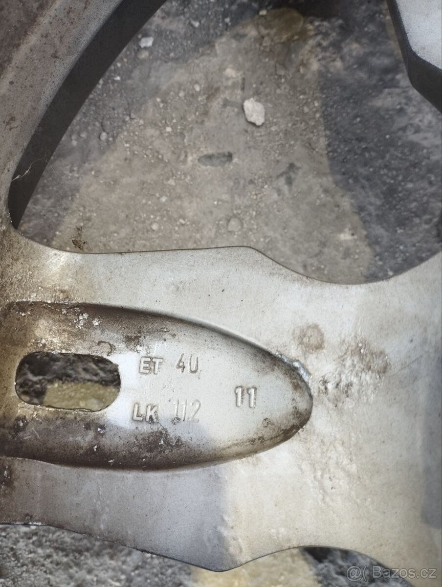 Alu kola AEZ germany 5x112 r18 - 3