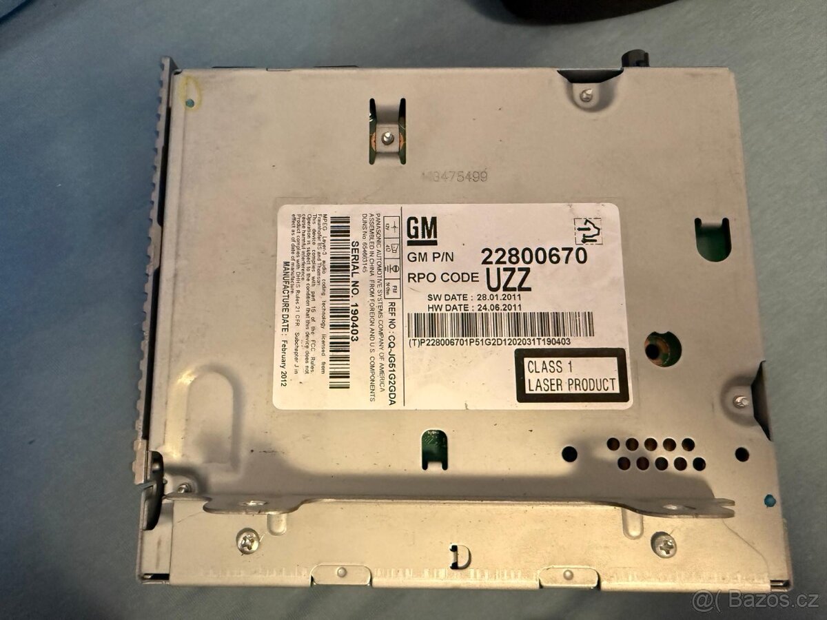 Chevy Orlando CD rádio - 3