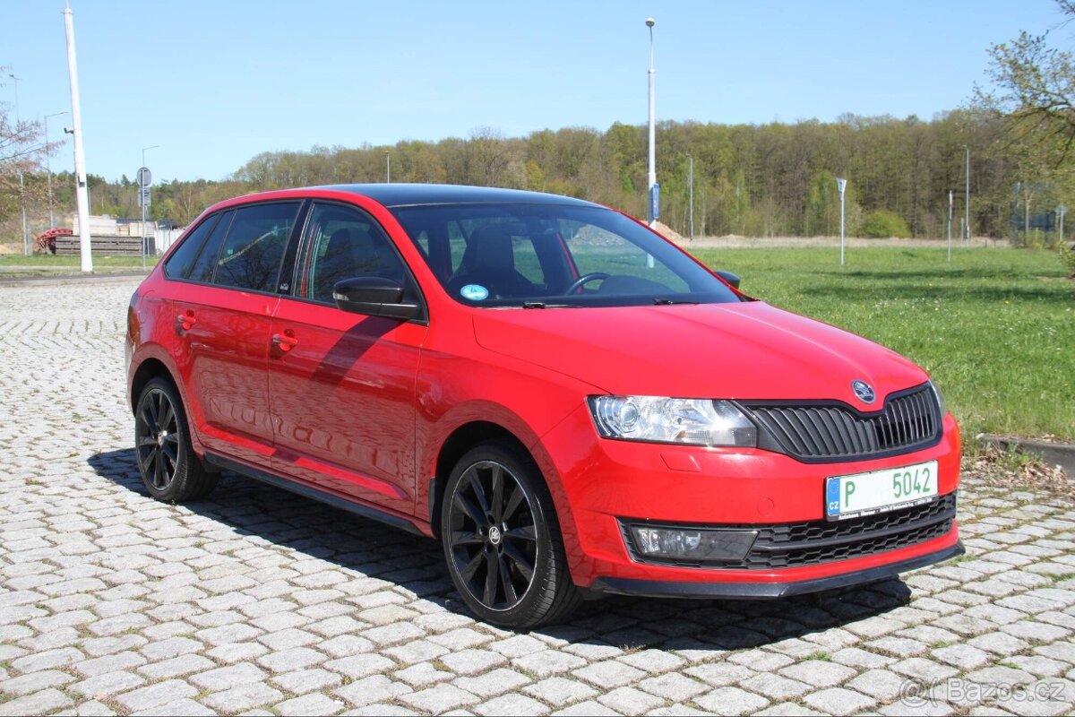 RAPID SpaceBack,1.2TSI-81kw,ŘEMEN,MONTE CARLO,Xen,Pano,PDC - 3