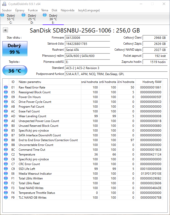 SSD pro počítače a notebooky SanDisk, Samsung 850 EVO - 3