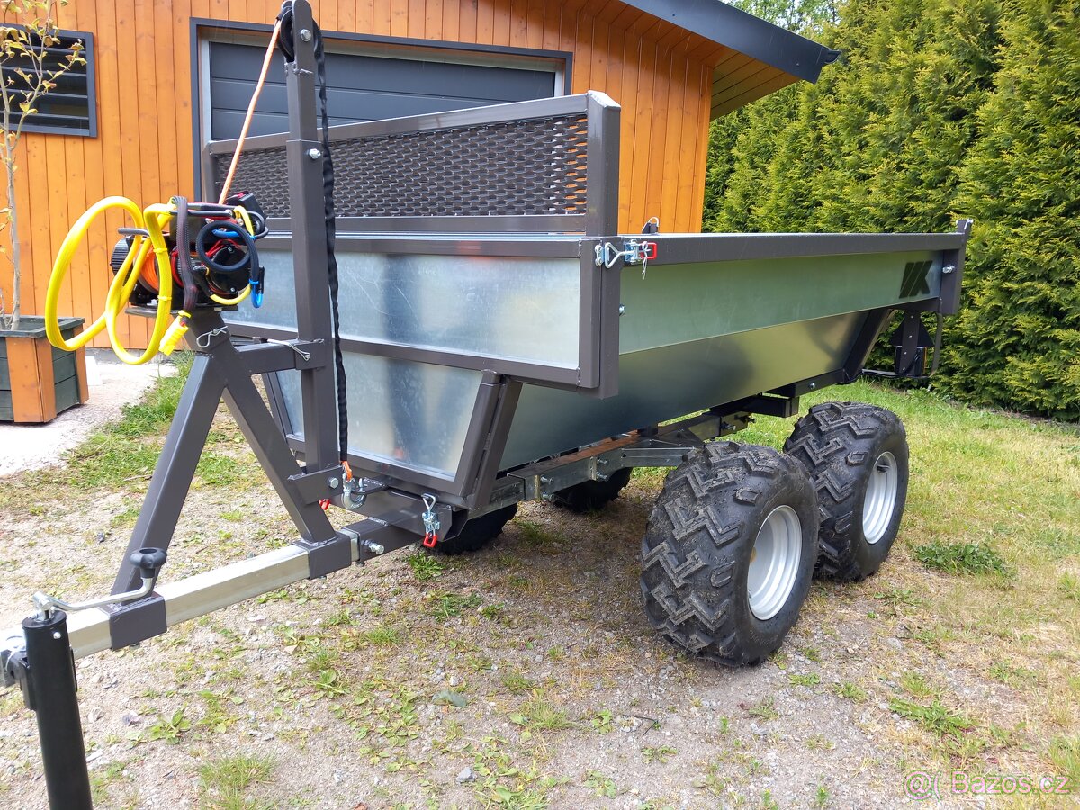 Offroad přívěs vozik za čtyřkolku atv utv malotraktor