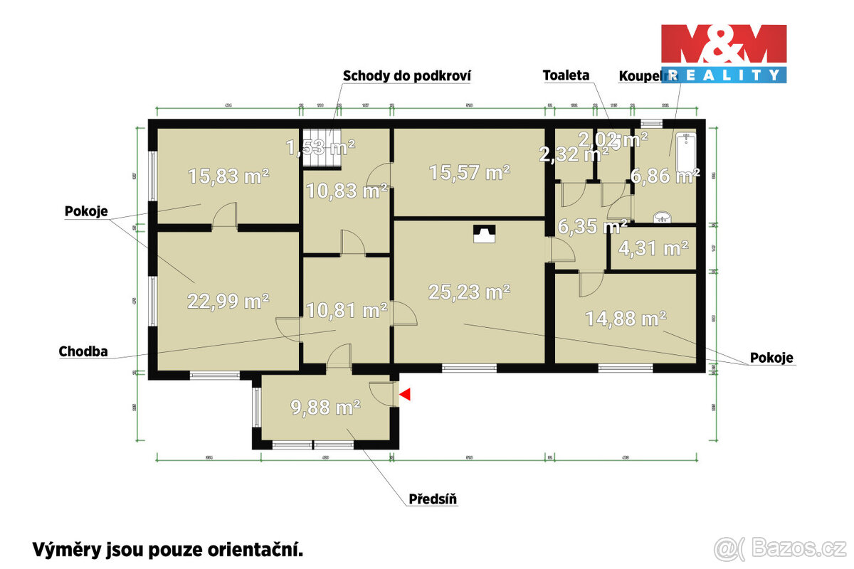 Prodej zemědělské usedlosti, 150 m², Jílové u Prahy - 3