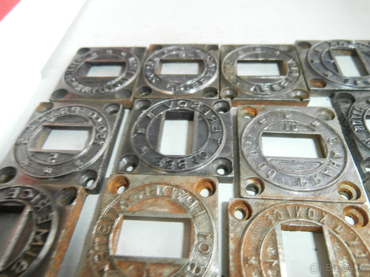 Prodám starší česká poštovní razítka - torza kus za 300 kč - 3