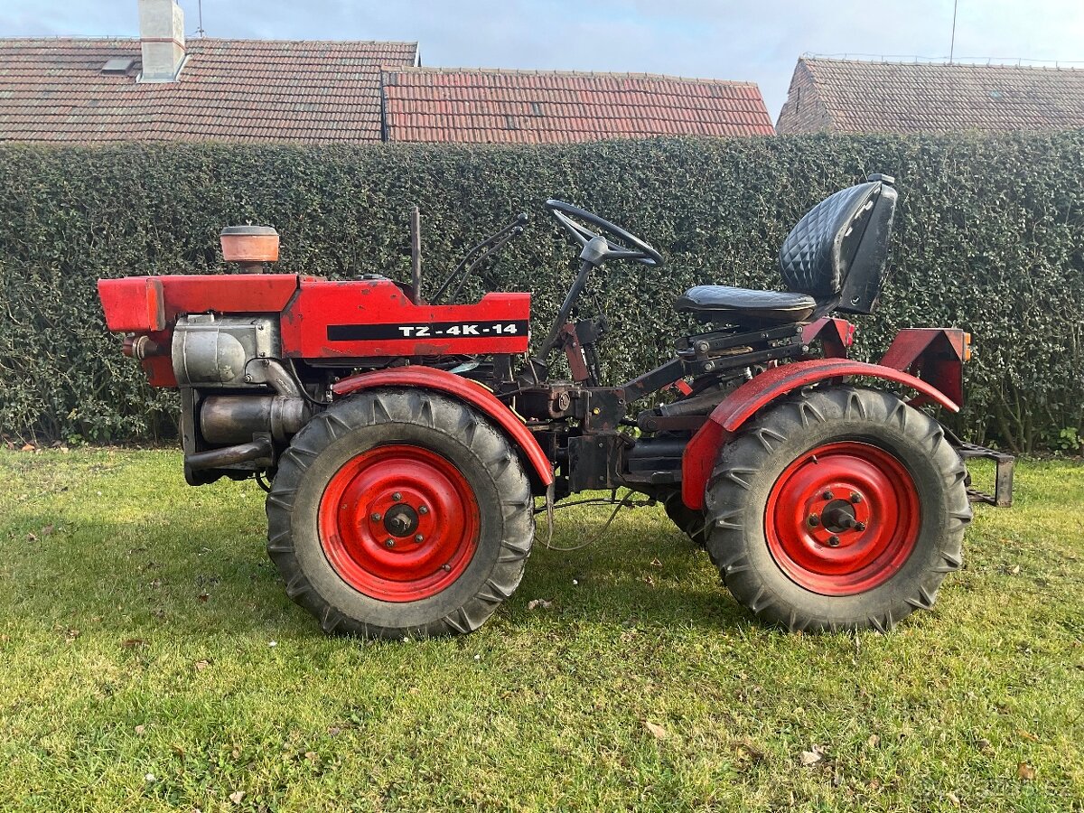Prodám malotraktor TZ-4K-14 . - 3