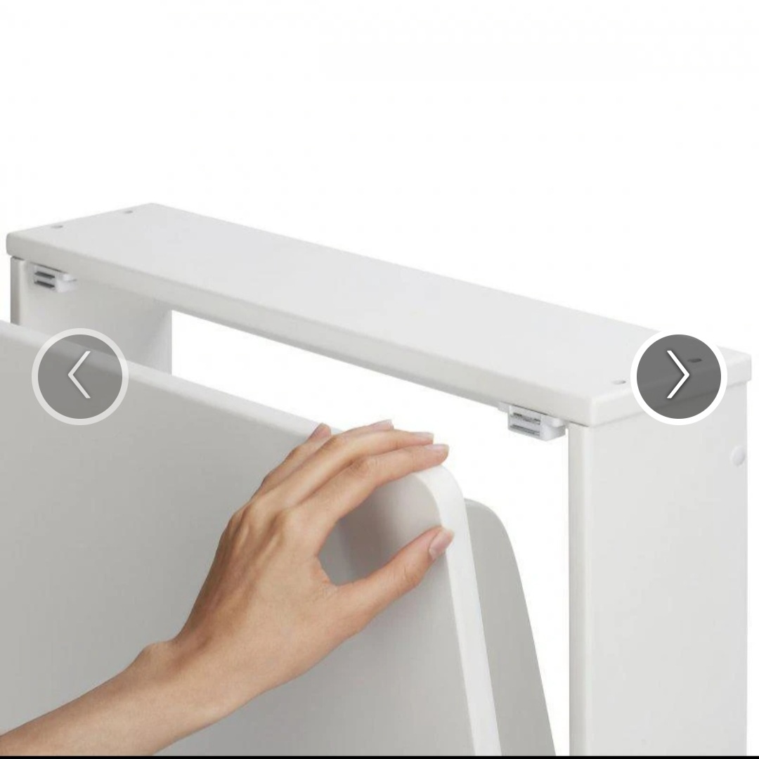 Sklápěcí přebalovací pult na zeď - 3