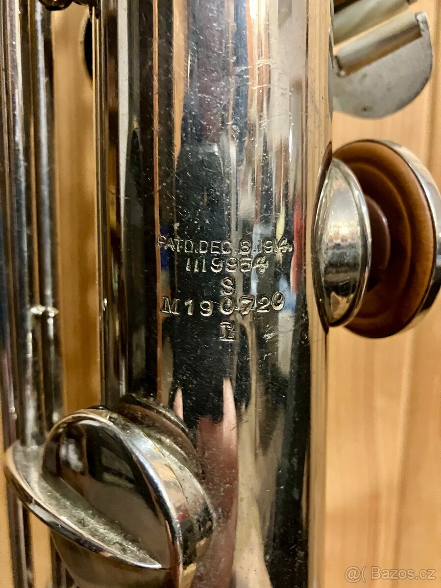 Soprán Saxofon Conn New Wonder - Chu Berry - 1927 - 3