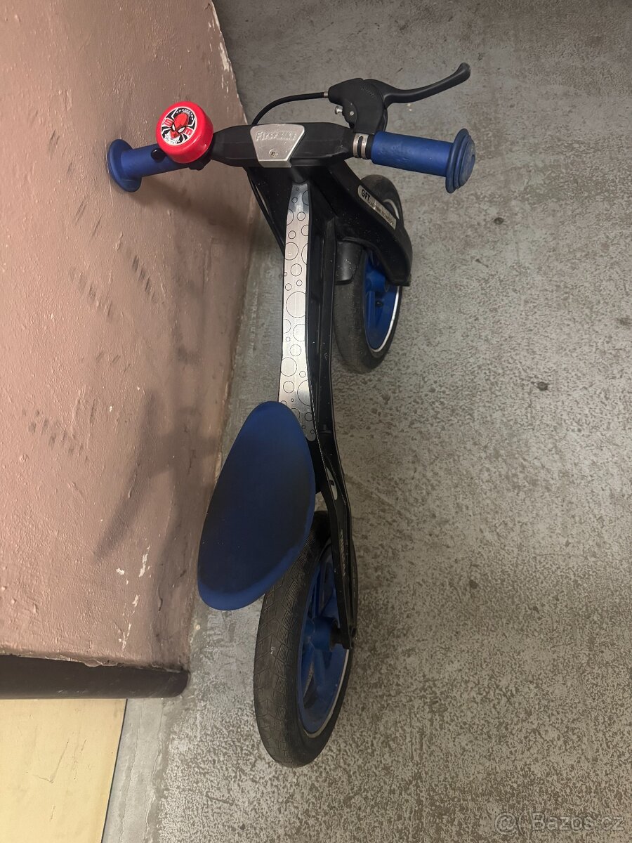 Prodám dětské odrážedlo Firstbike s brzdou - 3