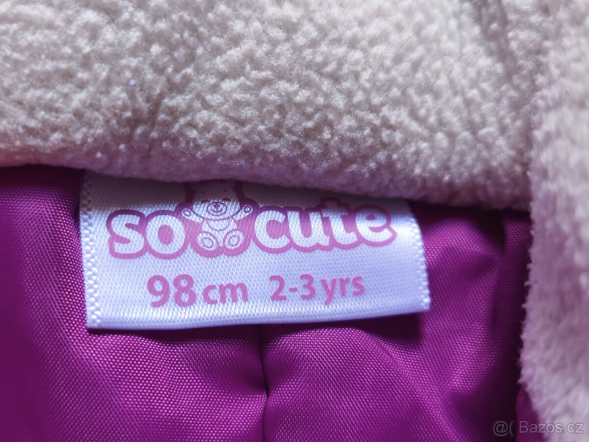 Dětské zimní kalhoty 2-3 roky - 3