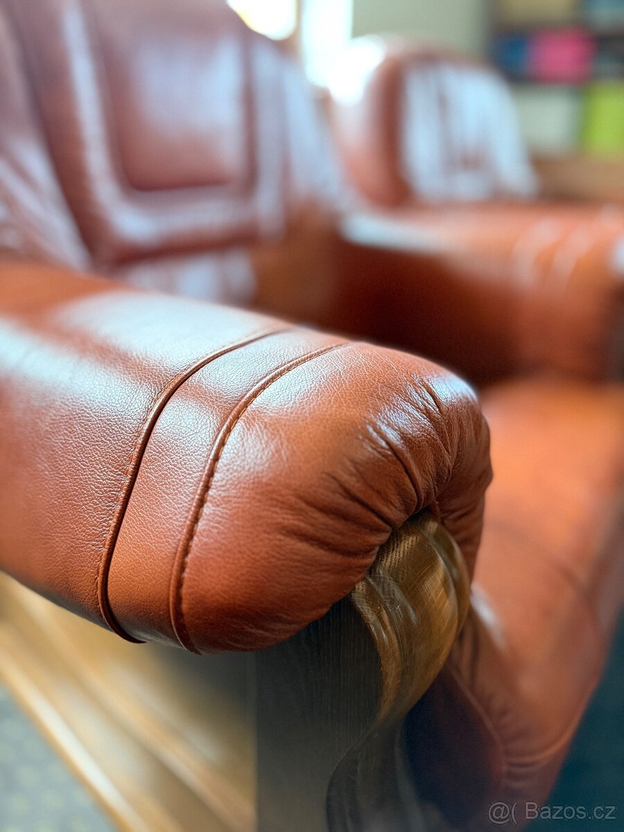 Kožená sedačka - 3