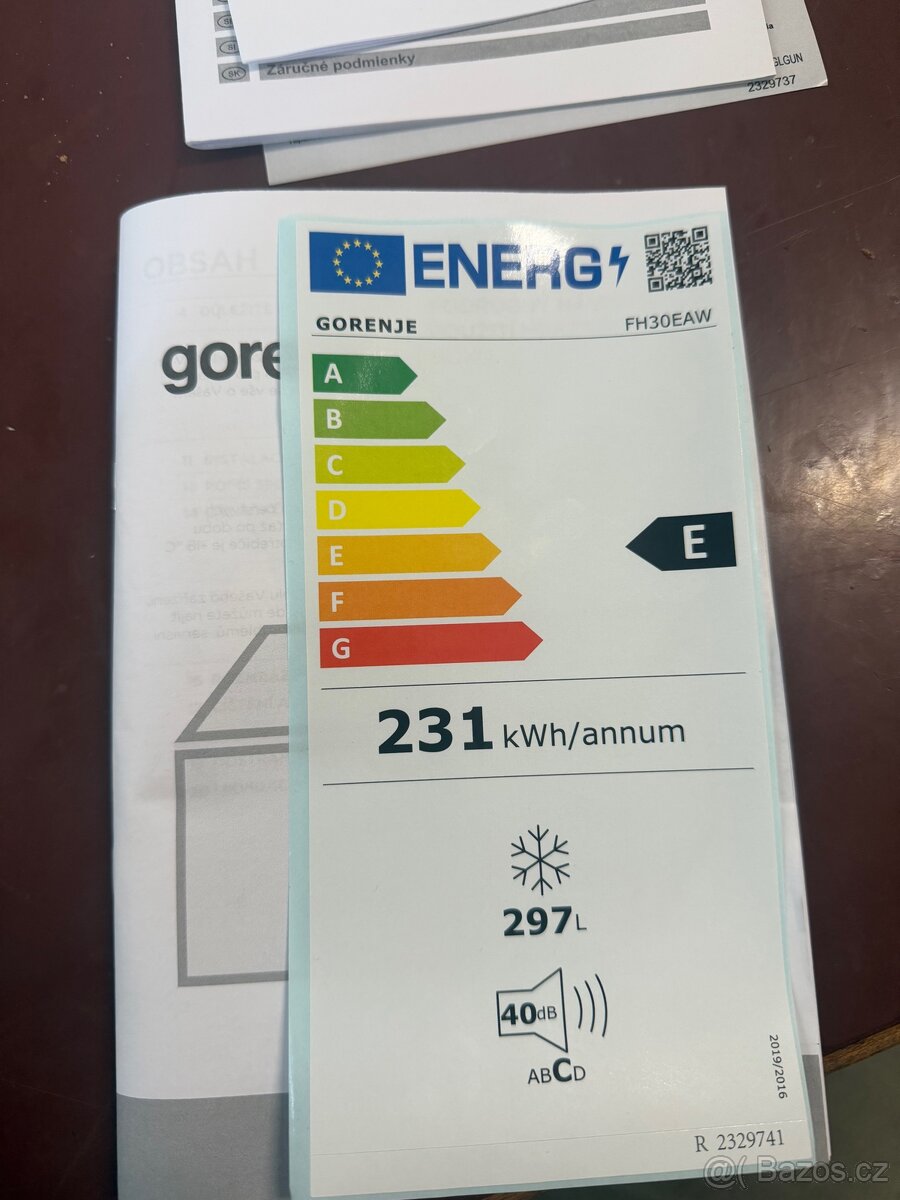 Mraznička Gorenje FH30EAW bílá - 3
