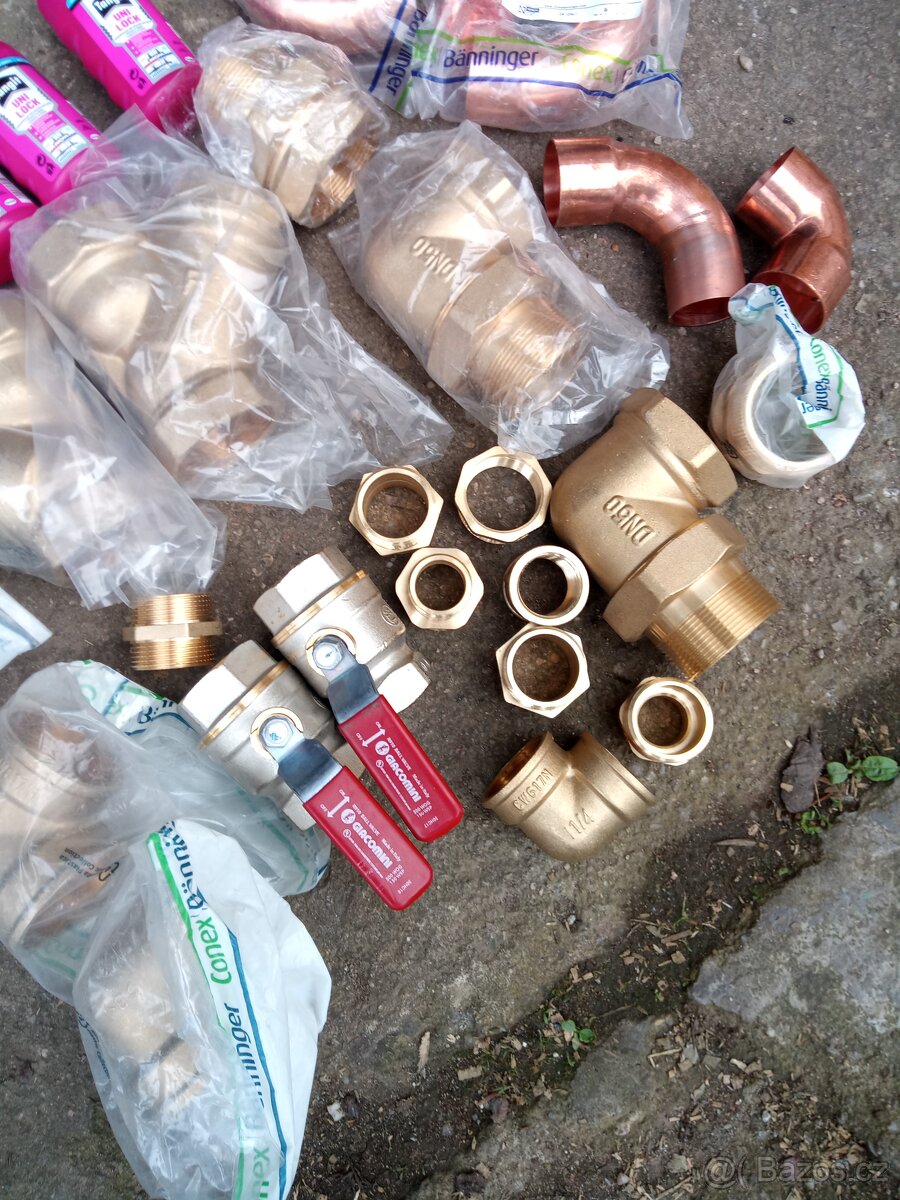 Instalatérský a topenářský materiál-nový - 3