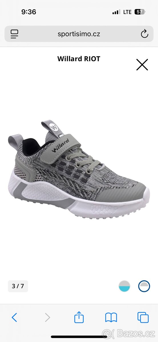 Dětská volnočasová obuv Willard RIOT, vel.25 - 3