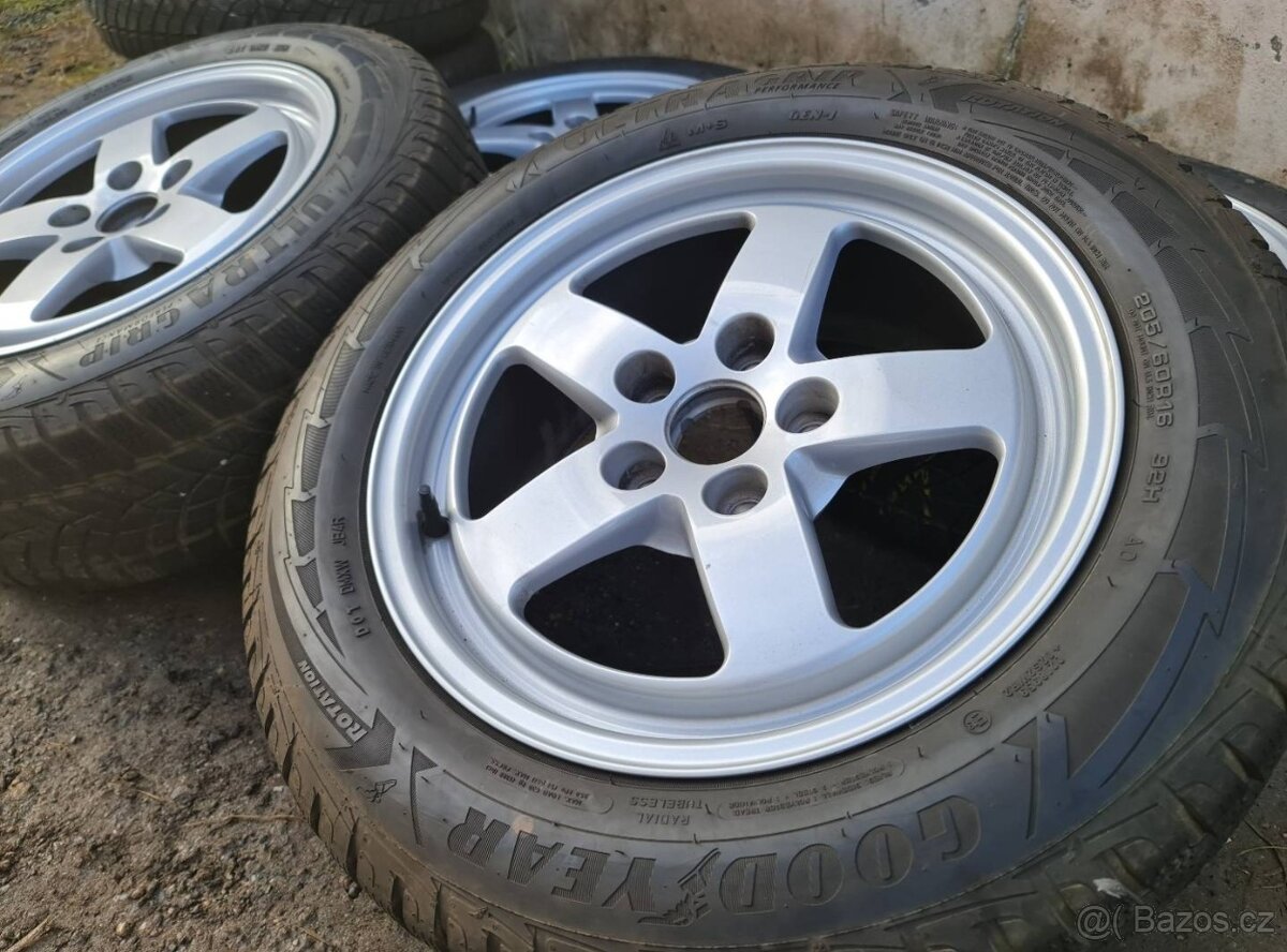 sada alu kol Audi 16" – originál disky + - 3